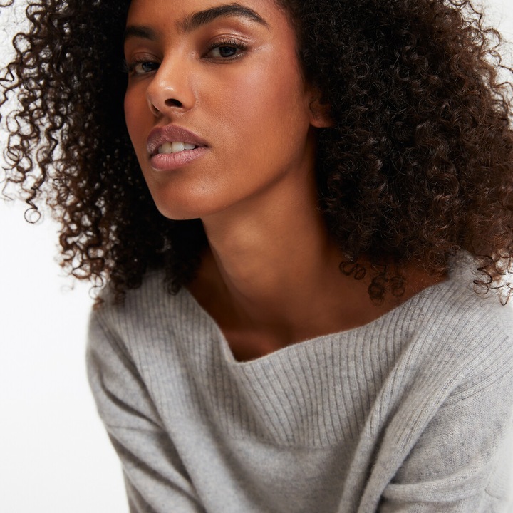 Image du produit La Redoute Collections Pull avec encolure en U (38)