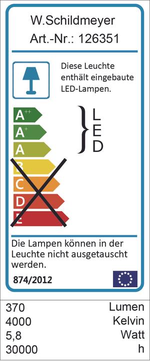 Energy Label Schildmeyer Padua (70.5 x 16 x 72.5 cm)