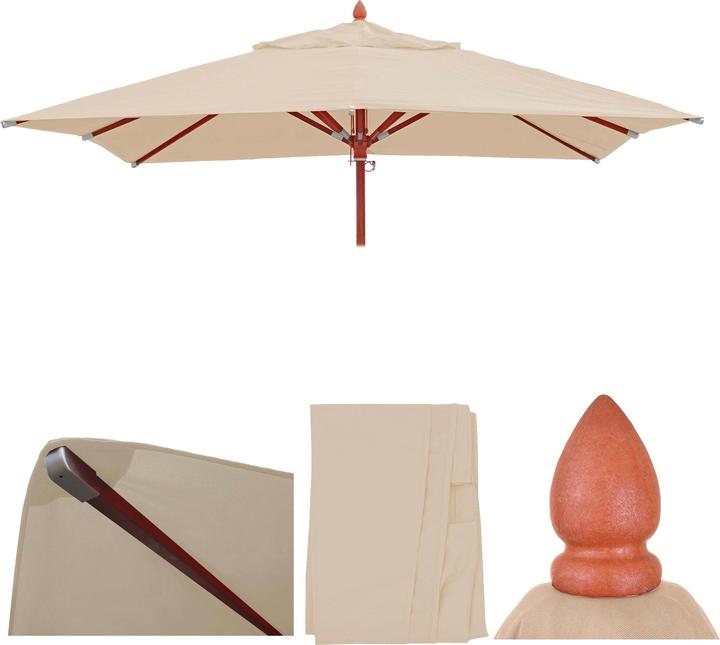 Image du produit Mendler Bezug für Holz-Sonnenschirm (3 m)