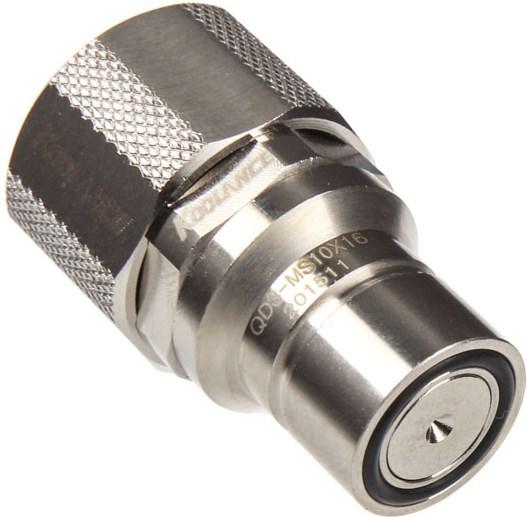 Produktbild Koolance QD3 Schnellverschluss gerade männlich auf 16/10mm - no-spill