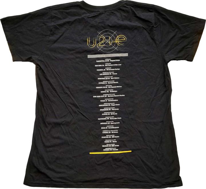 Immagine prodotto Universal Textiles T-shirt I+E Tour Bed Photo Back Print in cotone (XL)