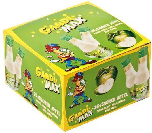 Produktbild GaudiMax Saurer Apfel (25 x 2 cl)