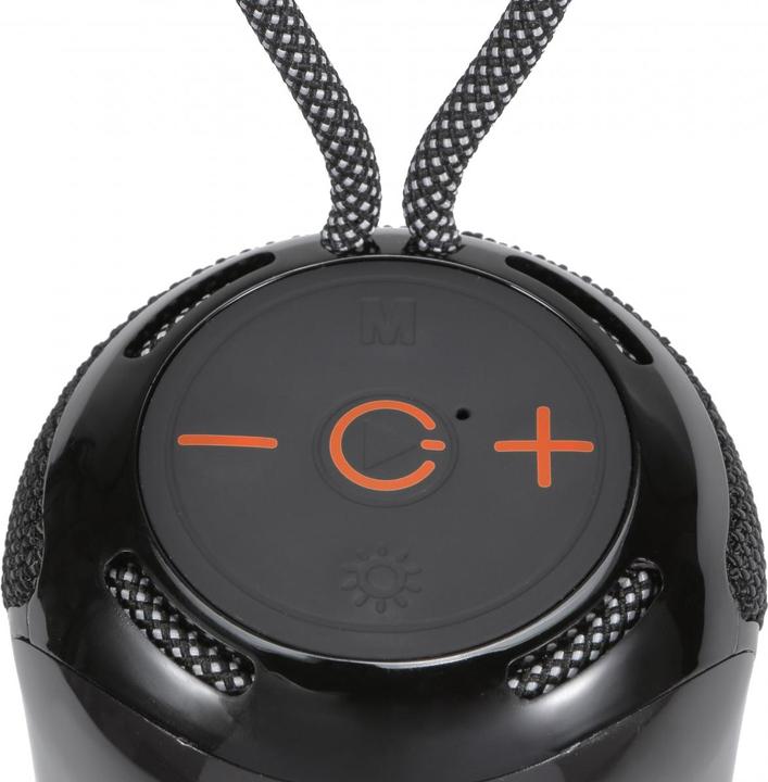 Produktbild Technaxx MusicMan Portable Bluetooth Speaker with RGB Disco Lights, FM Radio, USB & MicroSD Playback, 1800mAh (4 h)