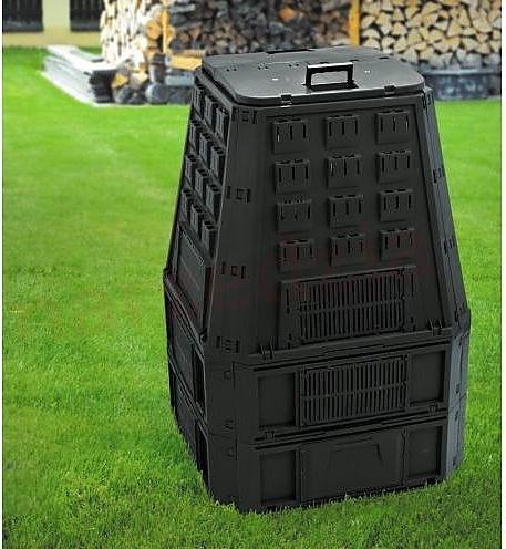 Produktbild Prosperplast 19554 Kompostierer IKST600C 600 Liter, schwarz (630 l)