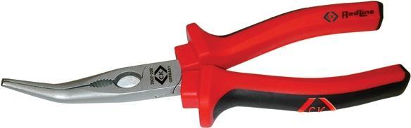 Actual product image C.K Magma Workshop needle nose pliers 45° bent (200 mm)