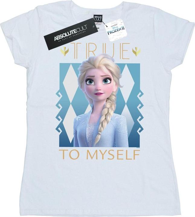 Immagine prodotto Disney Frozen 2 Elsa True To Myself Maglietta Donna (XXL)