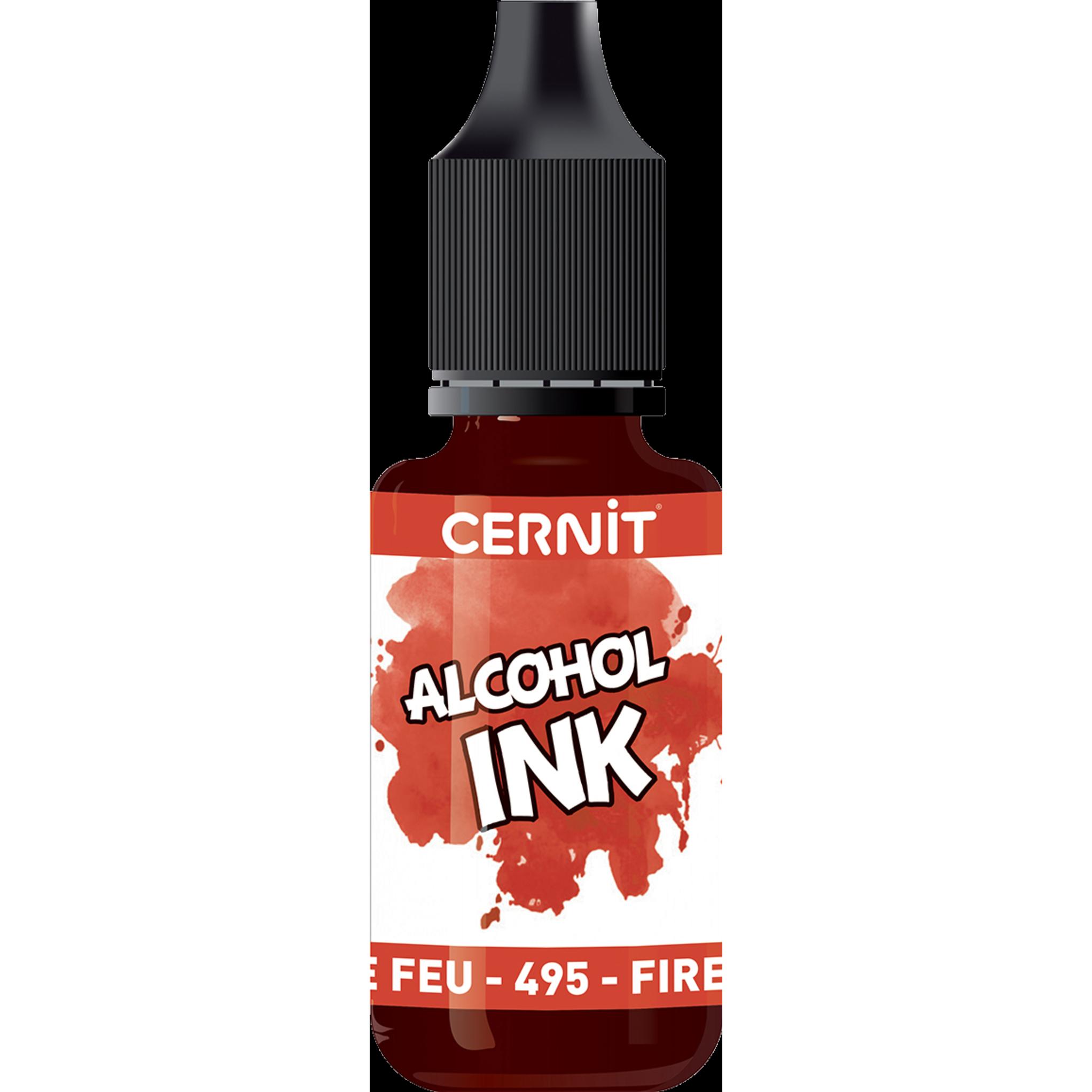 Thumbnail - Cernit, Künstlerfarbe + Bastelfarbe, Alkoholtinte (Feuerrot)