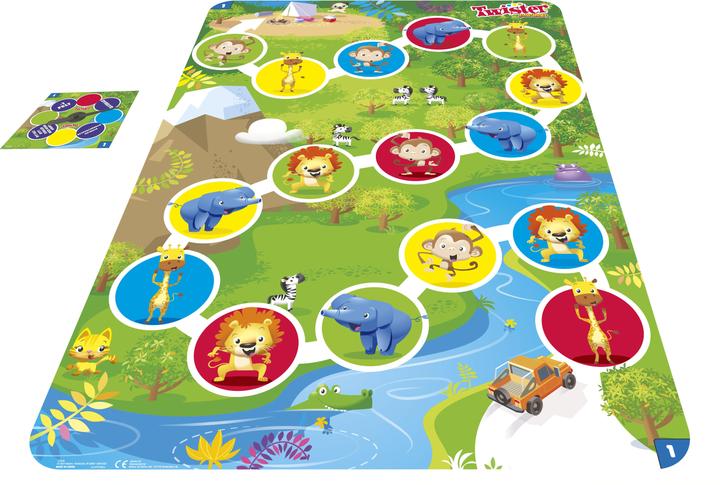 Actual product image Hasbro Gaming Twister Junior (F7478) (Finnish, Swedish)