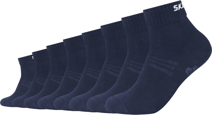 Immagine prodotto Skechers Unisex Quarter Mesh Ventilation 8p (confezione da 8, 35, 38)