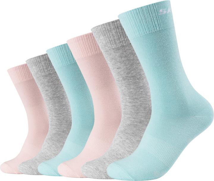 Skechers Unisex mesh ventilation Socken 6p (6er Pack, 43, 46)