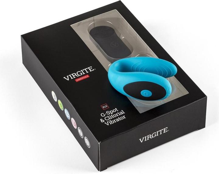 Actual product image Virgite G-Punkt & Klitorialvibrator E12 Blau