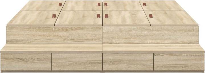 Produktbild vidaXL Aufbewahrungsbettgestell (140 x 200 cm)