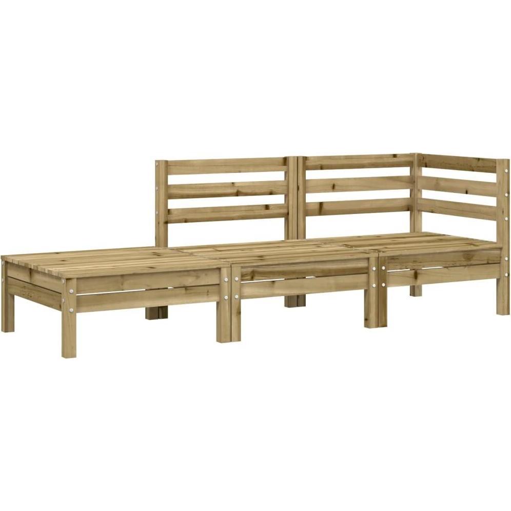 Thumbnail - VidaXL, Gartenlounge, 10-tlg. Garten-Lounge-Set mit Kissen