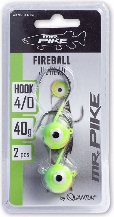 Produktbild Quantum Mr. Pike Fire-Ball Jighead