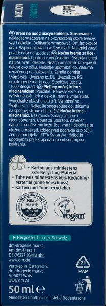 Produktbild dm Balea Nachtcreme Niacinamide (50 ml, Nachtcreme)
