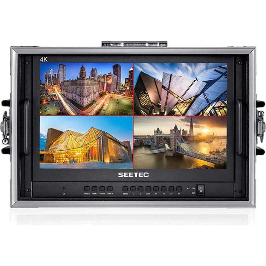 Feelworld Seetec 15,6" Atem156 (15.60", Full HD), Monitor video, Nero