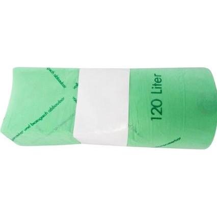 Biobag International 120/140 Litre Biobag Insert Bags for Organic Waste Bin, Sacchi dell'immondizia