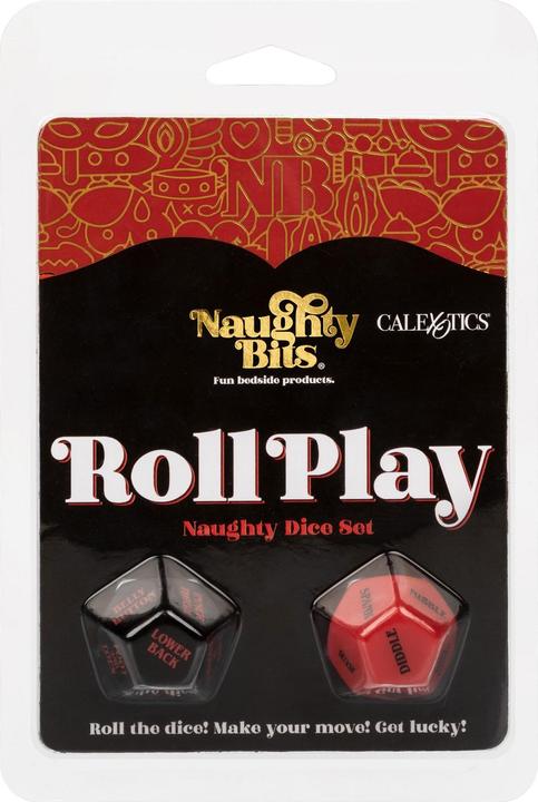 Produktbild CalExotics Naughty Bits® Roll Play Naughty Dice Set (Würfelspiel)