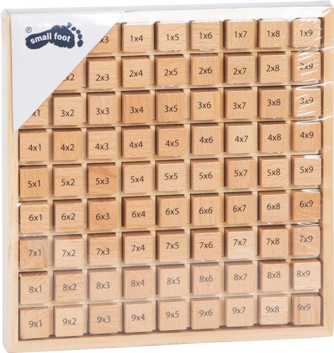 Actual product image small foot Abacus The small 1x1 (German, French, Swiss German, Italian, English)