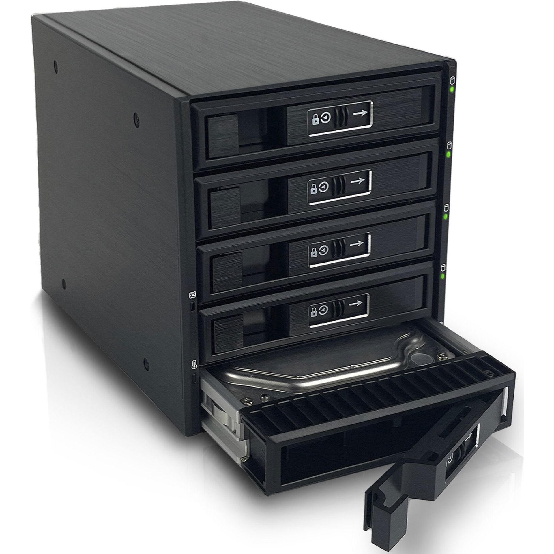 Fantec BP-T3151-12G/6G SAS 12G+SATA 6G backplane per 5x 8,89/6,35cm 3,5inch/2,5inch HDD/SSD in 3x 13, Accessori per dischi rigidi