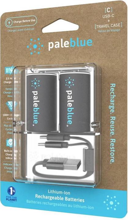 Productafbeelding Pale Blue Batterij C (2 Pcs., C, 2800 mAh)