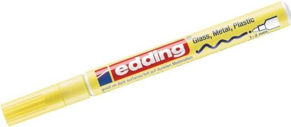 Produktbild Edding 751 - Lackmarker (Gelb, 1 mm, 10 x)