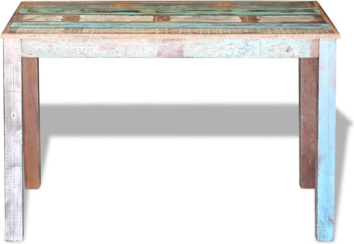 Image du produit vidaXL Esstisch Altholz 80x82x76 cm,Farbe: Mehrfarbig,Material (80 x 82 x 76 cm)