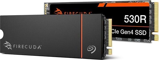 Actual product image Seagate FireCuda 530R with Heatsink (2000 GB, M.2 2280)