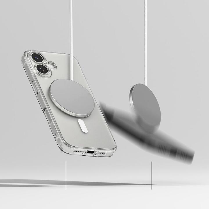 Produktbild Ringke Fusion Magnetisches Magsafe Iphone 17 Matte Klar (Apple iPhone 17)