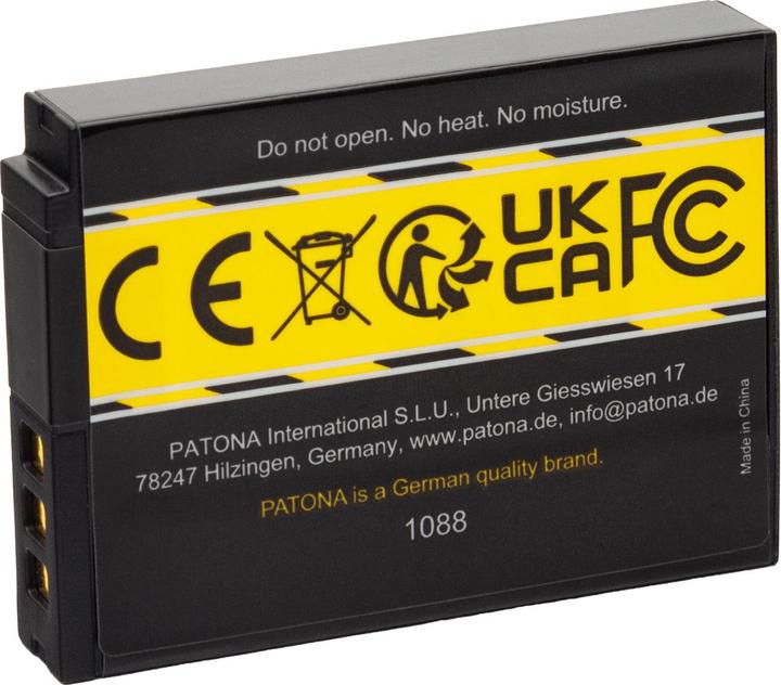Actual product image Patona Battery EN-EL12, 800 mAh / 3.7V (Camera battery)