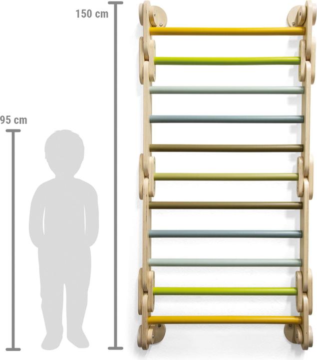 Produktbild small foot Kletterdreieck-Sprossenwand 2in1 „Adventure“