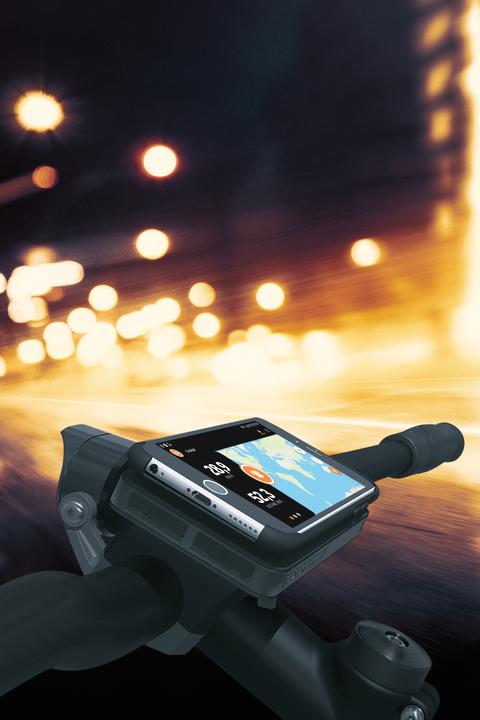 Actual product image SKS Com/Add adapter light/cam for Compit and Bosch Intuvia/Nyon holder black