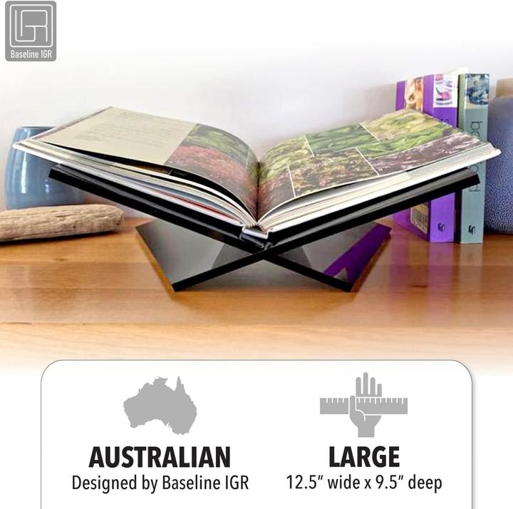 Actual product image Baseline IGR Acrylic Book Stand