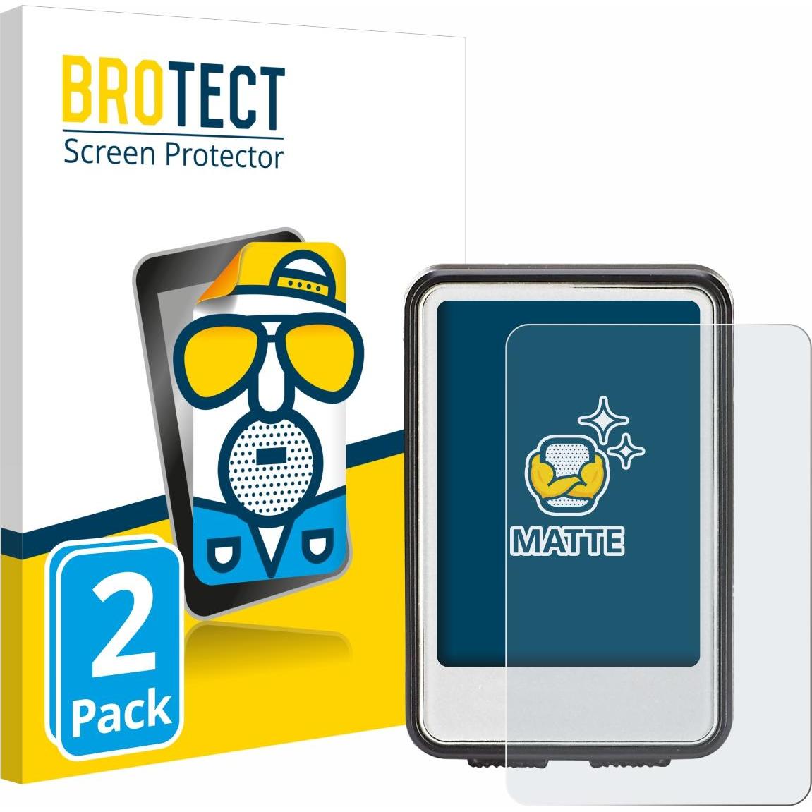 BROTECT, Fahrzeug Navigation Zubehör, Entspiegelungsfolie Displayschutz Displayschutzfolie Folie Matt