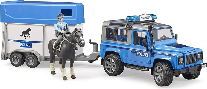 Produktbild Bruder Land Rover Defender Polizeifahrzeug