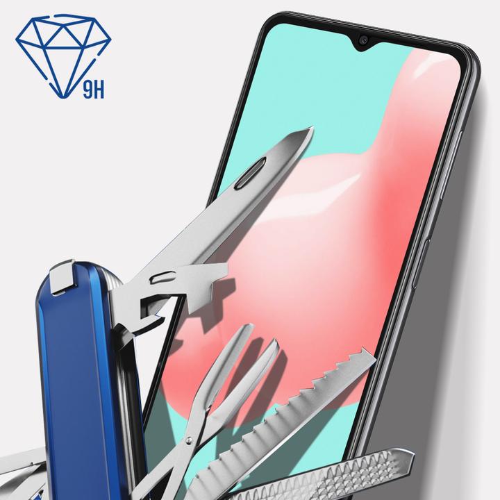 Productafbeelding 3MK Hardglass Max Lite Scherm Beschermer (1 Stuk, Samsung Galaxy A32 5G)