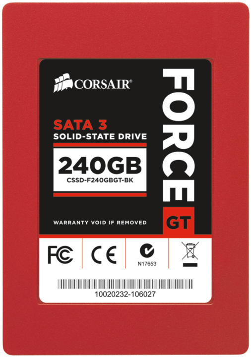 Actual product image Corsair Force GT (240 GB, 2.5")