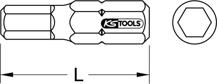Produktbild KS Tools 911.5128 (Innensechskant)