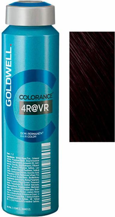 Actual product image Goldwell Colorance Elumenated (4R@VR medium brown elumenated red violet)