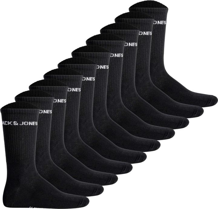 Produktbild Jack & Jones Jacbasic Logo Tennis Sock 10 Pack (10er Pack, 40 - 46)