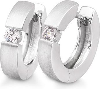 Image du produit Breuning Créoles - BRILL. 0,18 ct. H/si (585, Or)