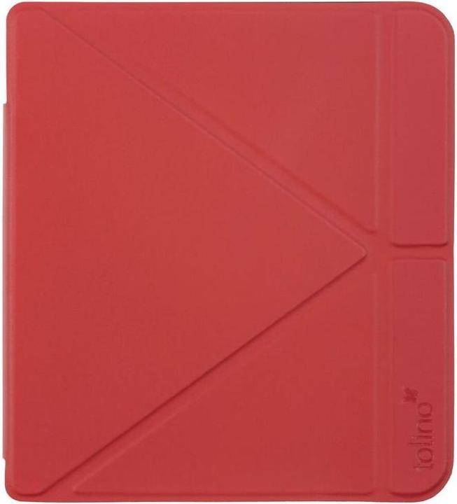 tolino vision color, Schutztasche mit Origami Standfunktion (Farbe:rot) (Tolino Vision Color)