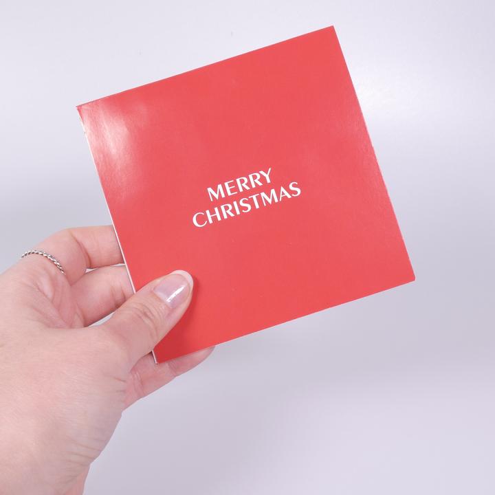 Actual product image PhoneLook 3D Weihnachtskarte mit festlichem Pop-up Effekt und Relief-Illustration