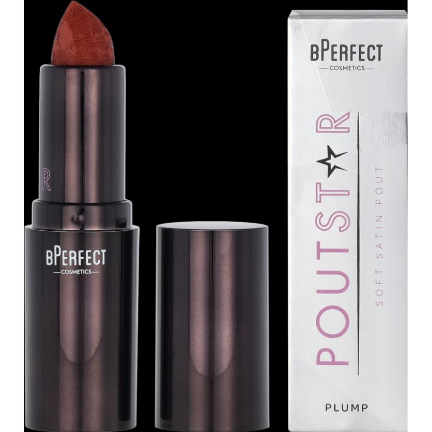 Thumbnail - BPerfect Cosmetics, Lippenstift + Lipgloss, POUTSTAR satin lipstick #plump 3,5 gr