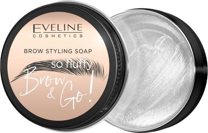 Actual product image Eveline Brow & Go! Vegan Eyebrow Styling Soap 25G