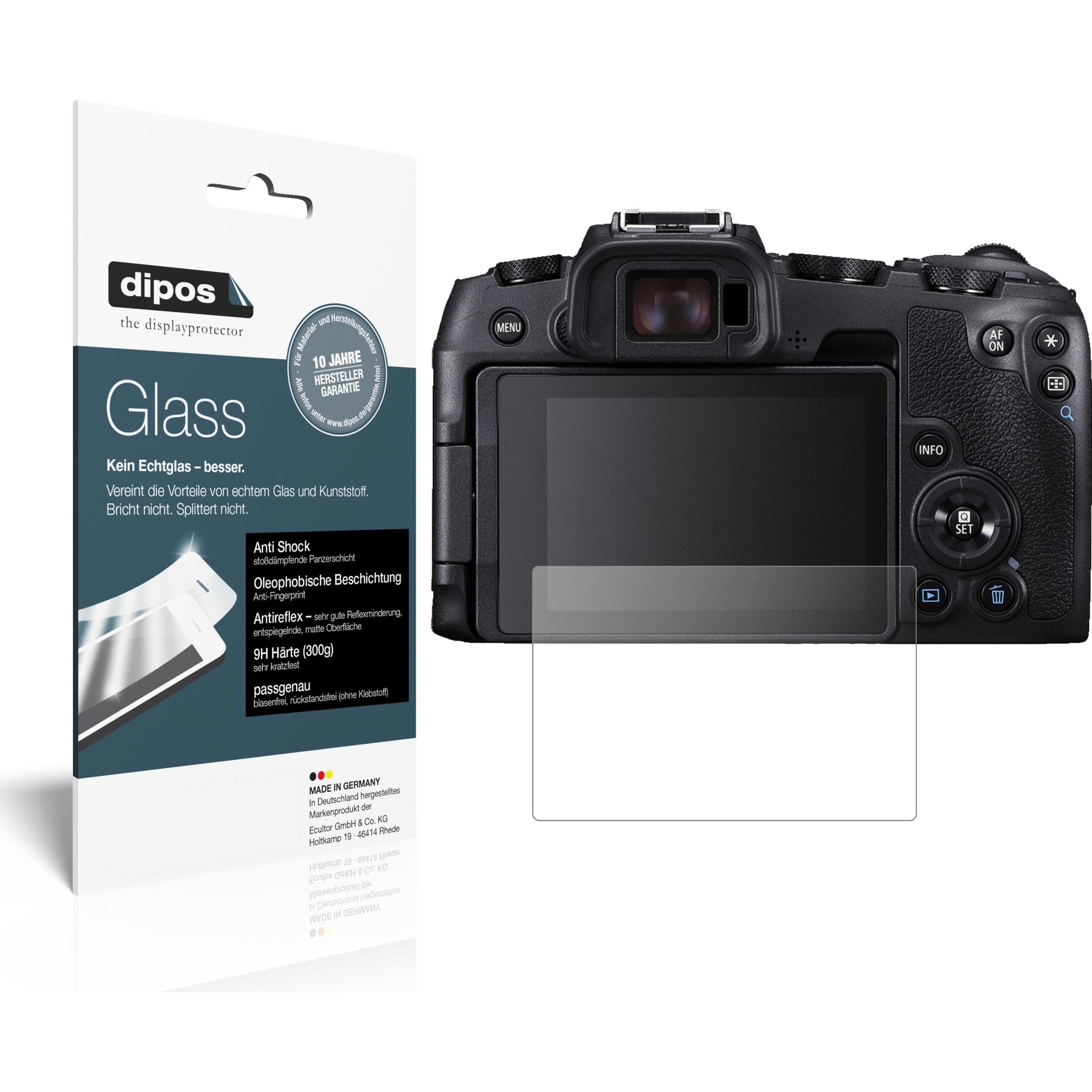 Dipos Displayschutz Anti-Shock (Displayschutz, Canon EOS RP), Kameraschutz, Transparent