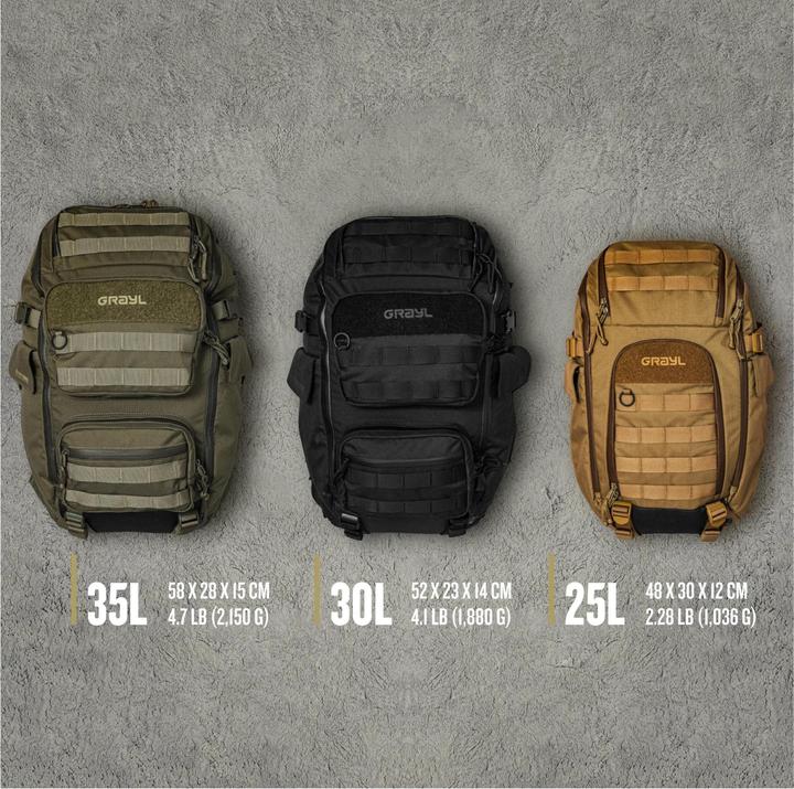 Actual product image Grayl Mission Expbackpack - 25l (25 l)