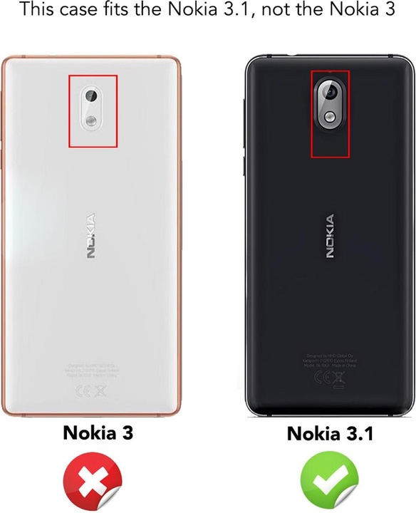 Produktbild Nalia Slim Case (Nokia 3.1)