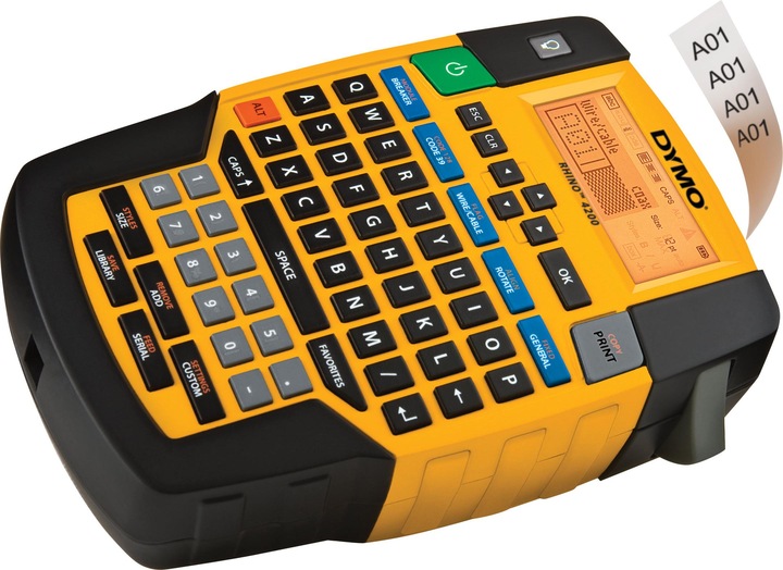 Produktbild Dymo Rhino4200 Qwerty 19mm PB1 P/IT/ES/TR/NL