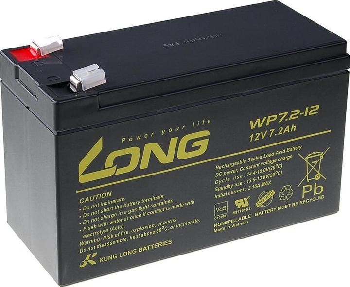Produktbild Avacom LONG 7,2AH LEAD-ACID BATTERY F2 (WP7.2-12 F2)